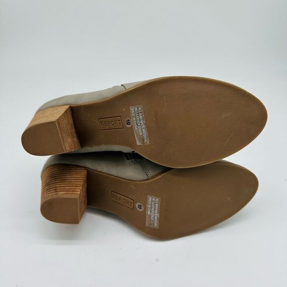 Report Footwear Women's Zipper Faux Leather Upper Corra Booties - Picture 5 of 7